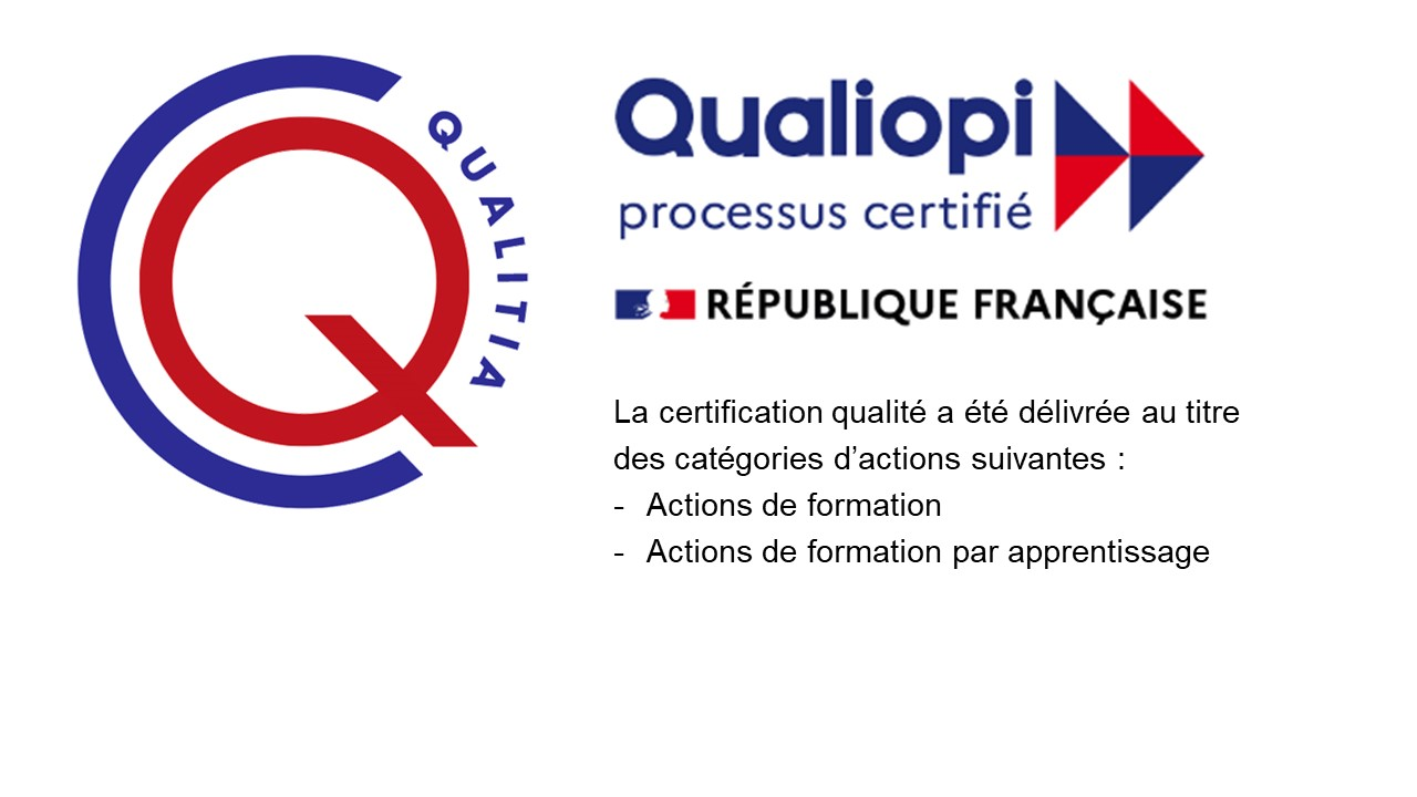 Qualiopi : certification qualité pour les actions de formation et les actions de formation par apprentissage